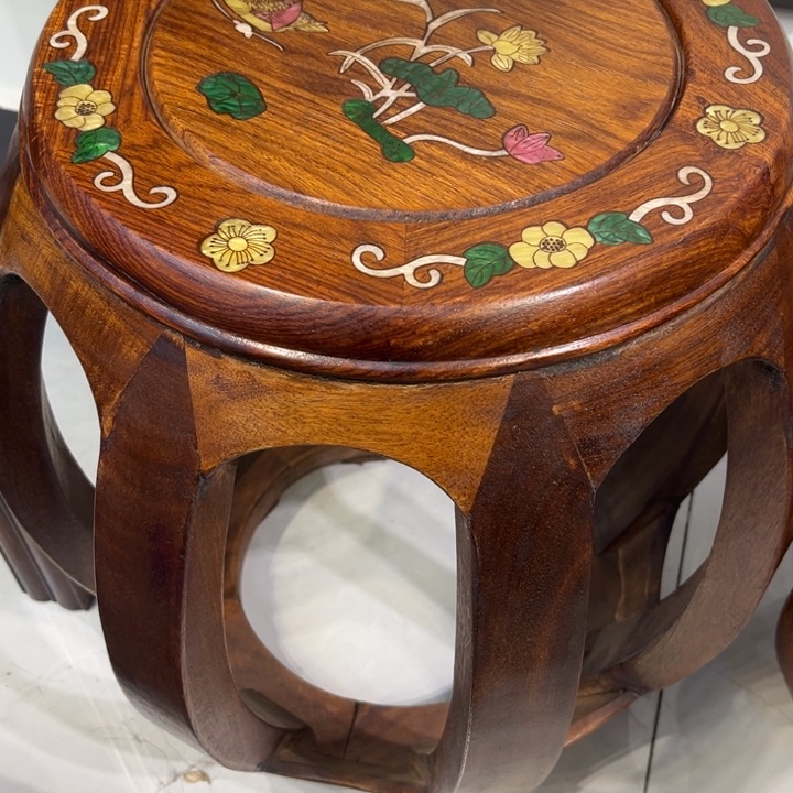 木鸳鸯戏水45古凳古凳