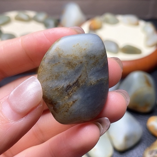 和田玉颈饰未镶嵌14