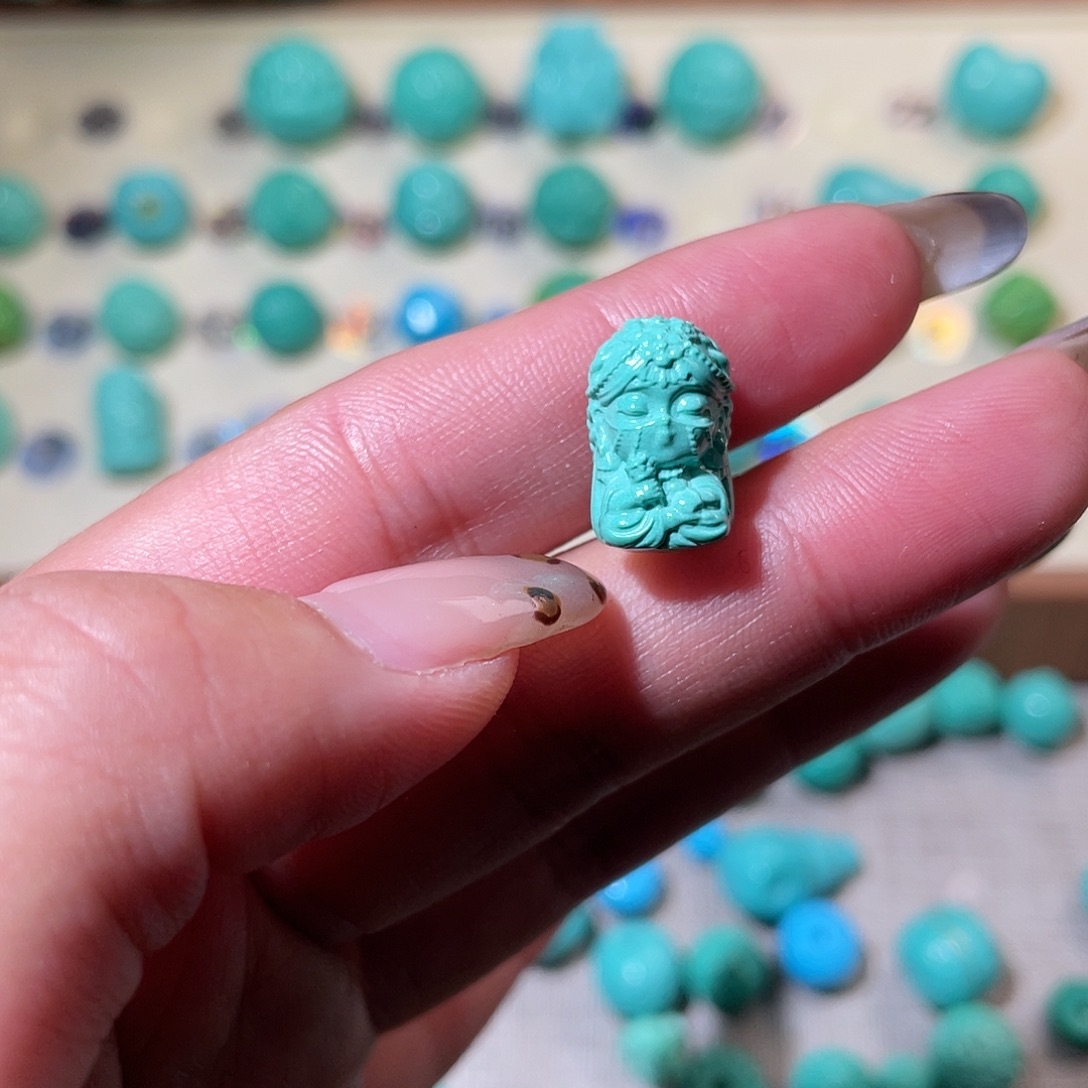 手工雕刻配饰配珠卡9+