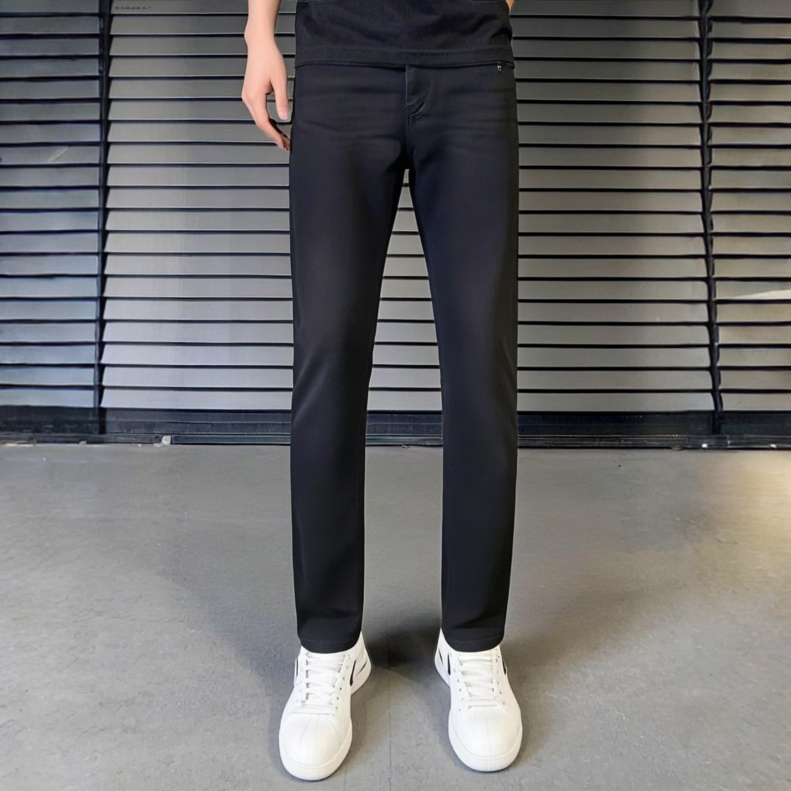 男款高定百搭牛仔裤105207