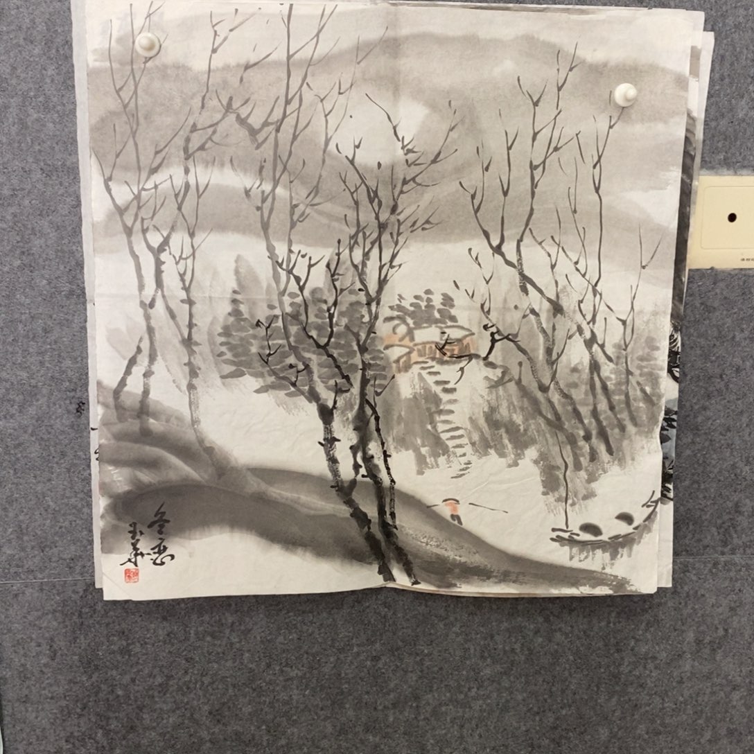 国画手写手绘国画作品41