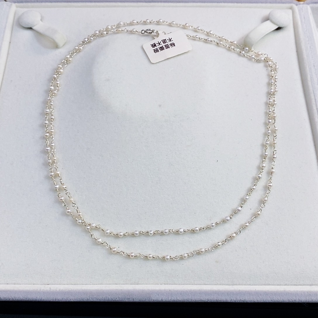 未镶嵌特价清库存孤品纯手工定制85cm淡水珍珠