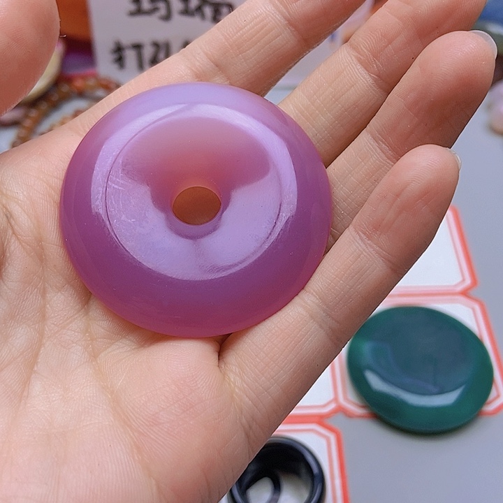 【闪购商品】玛瑙/玉髓珠宝半成品未镶嵌鸿**叶