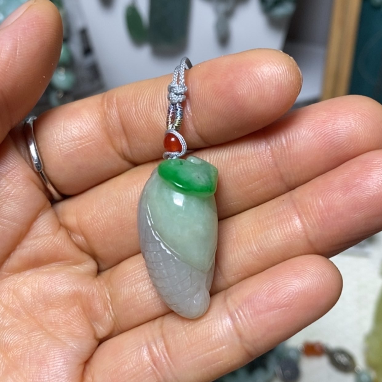 【闪购商品】翡翠吊坠(赠链)未镶嵌