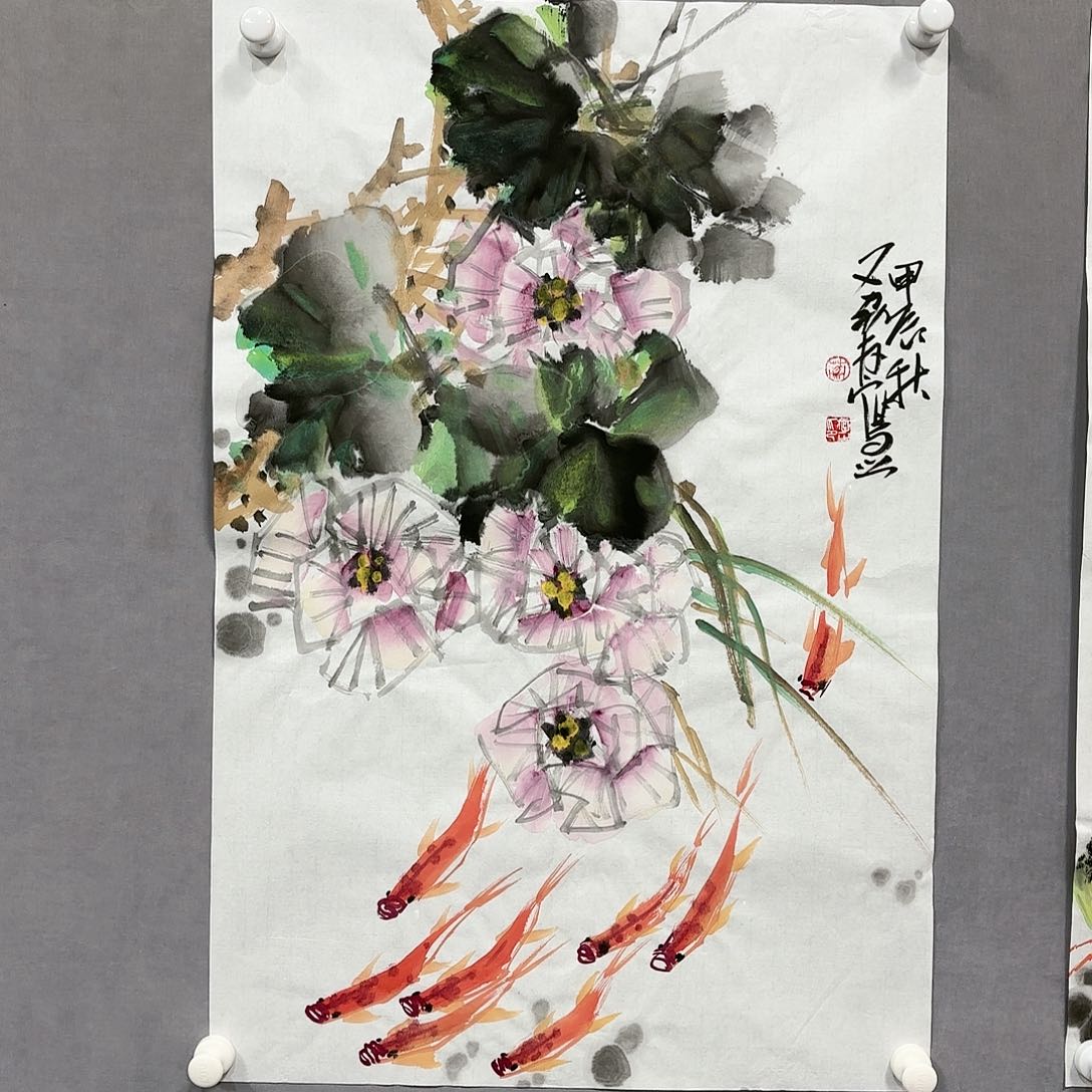 国画国画纯手绘作品请放心去藏