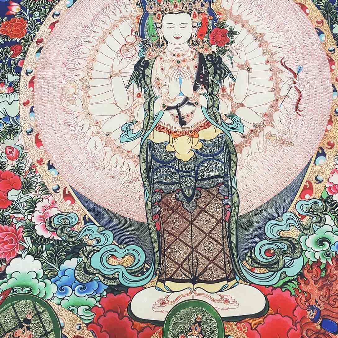 卷轴画唐卡精品原作