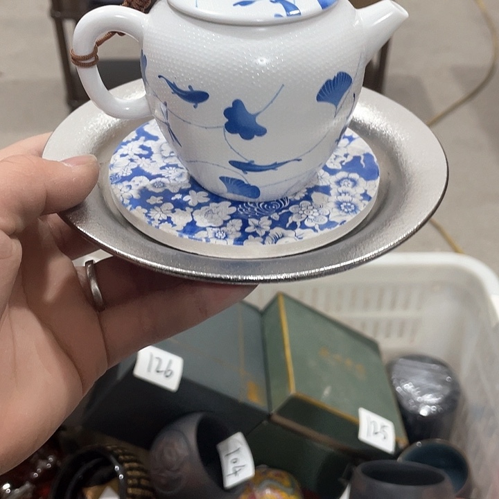 陶瓷茶具全部默认微瑕处理不影响使用完美主义者慎拍！