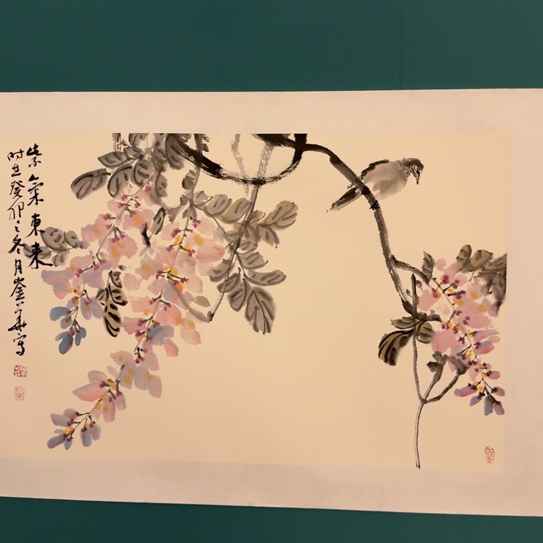 国画恽老师作品画作