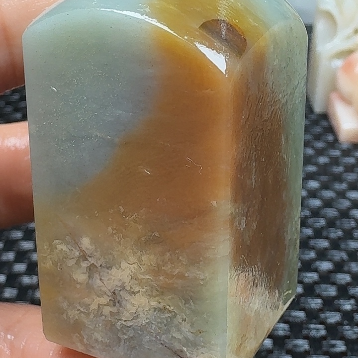 青田石真真正正章