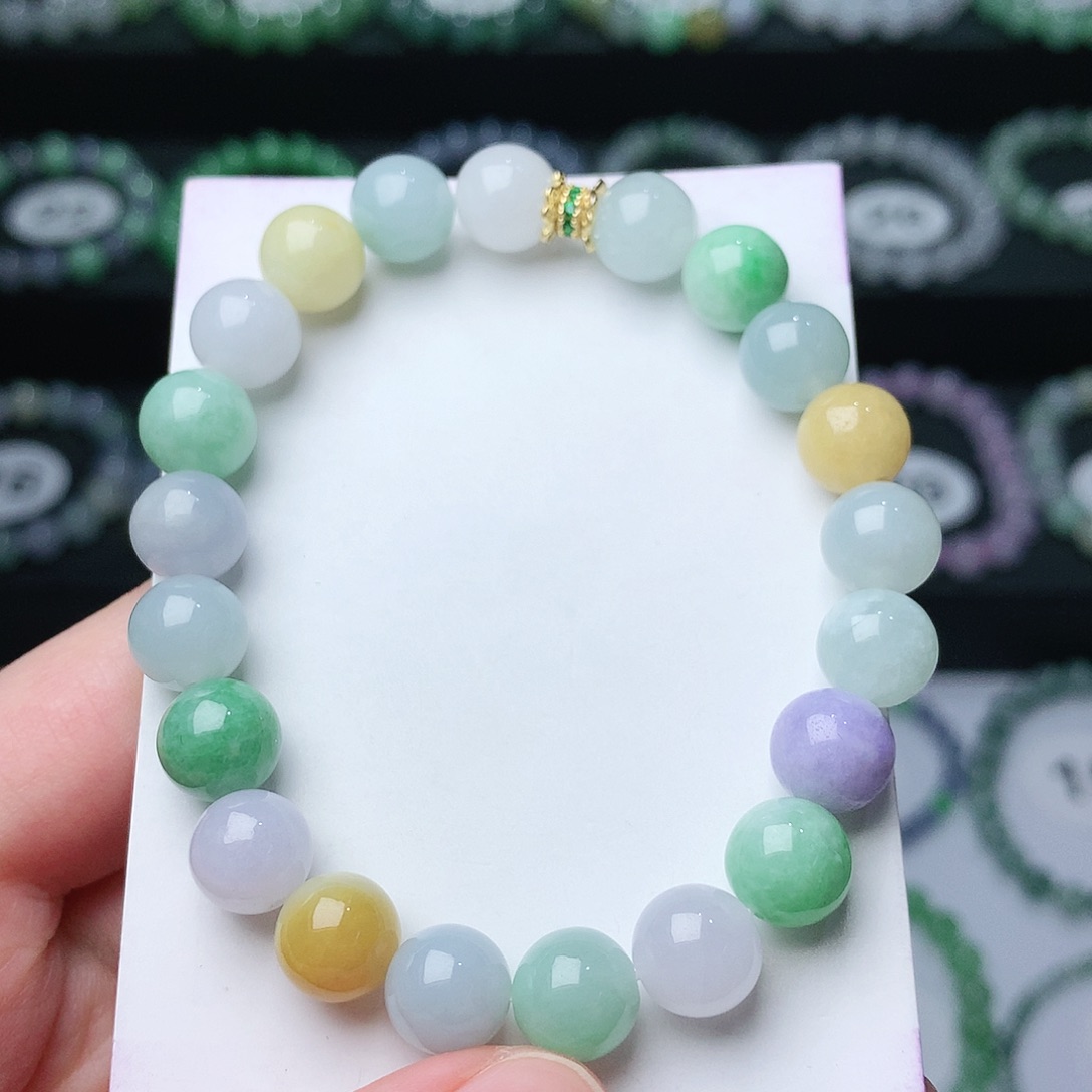 翡翠手链未镶嵌翡翠