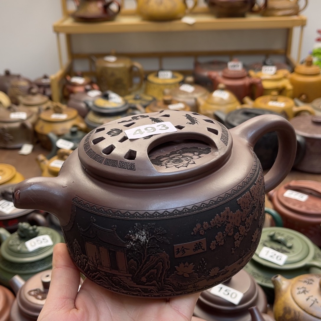 禅***味口盖瑕疵紫砂微瑕