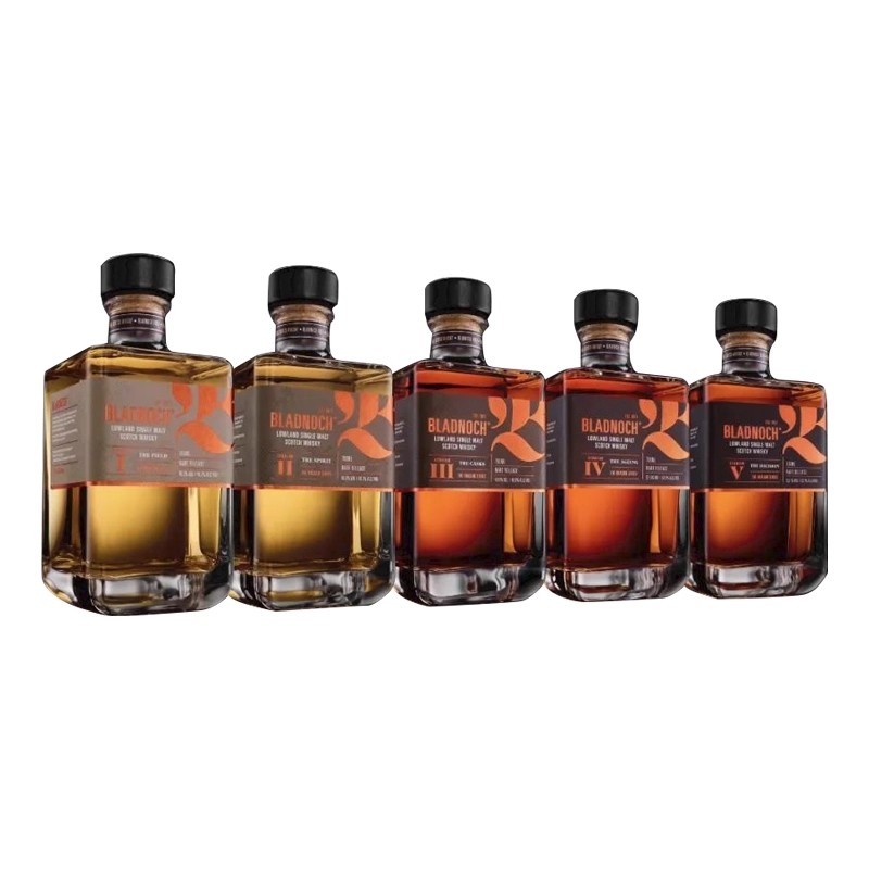 磐火幻龙系列套装5瓶700ml单一麦芽威士忌 