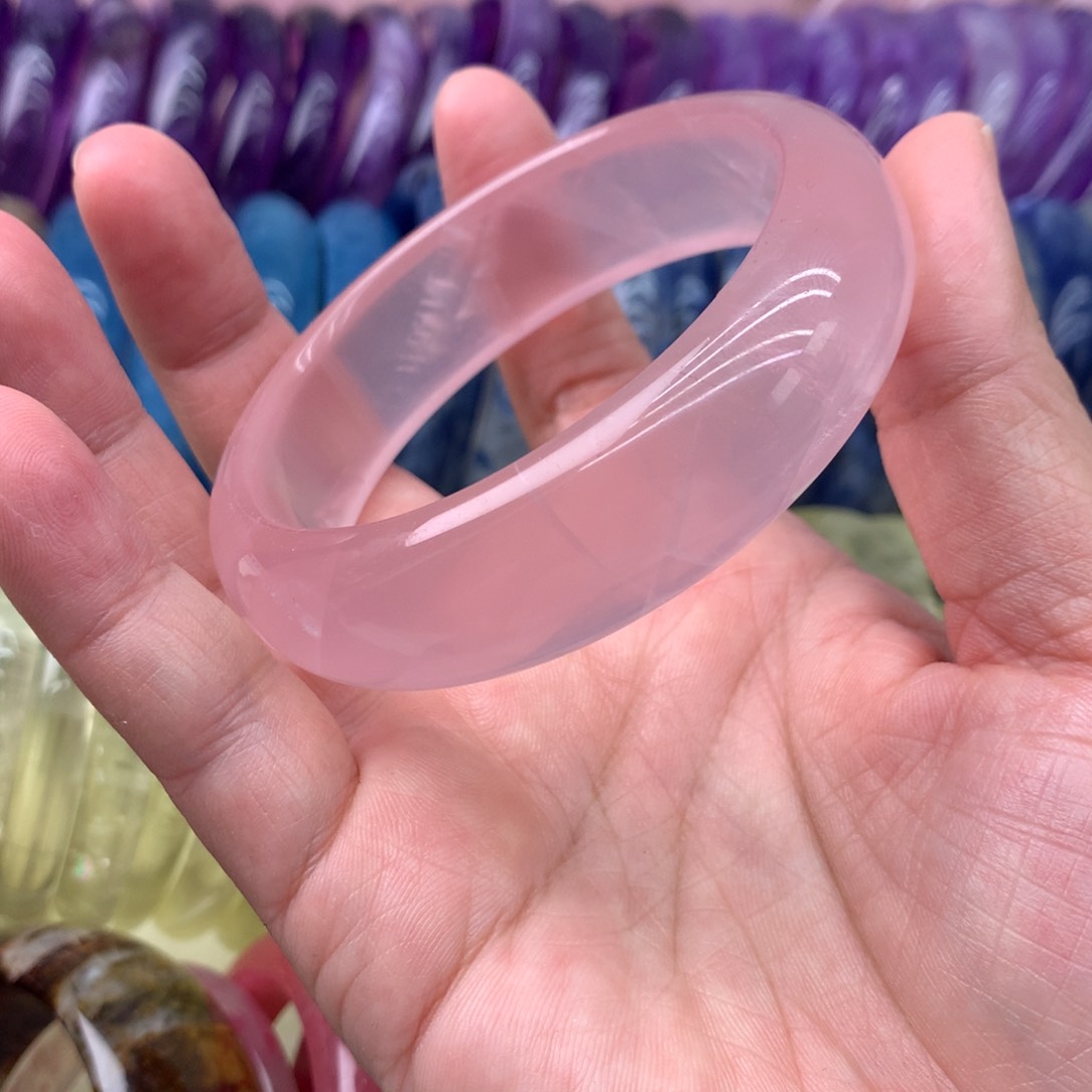 水晶手镯未镶嵌手镯