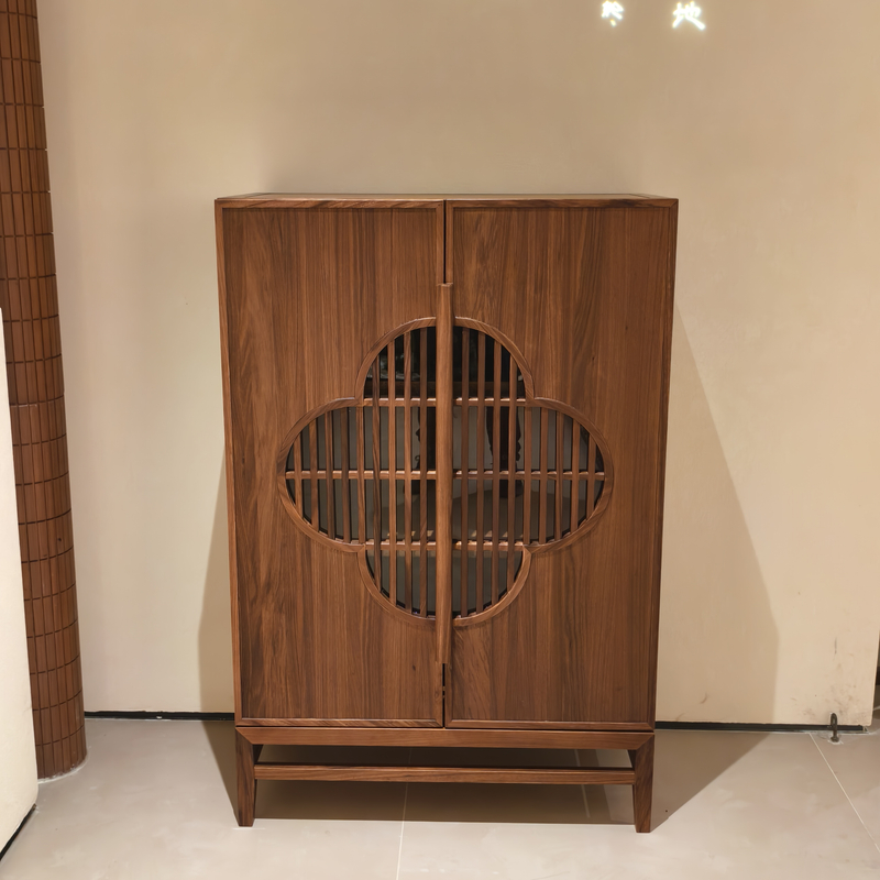 LS-01#海棠柜宋式美学乌金木玄关柜角柜明式家具餐边柜新中式