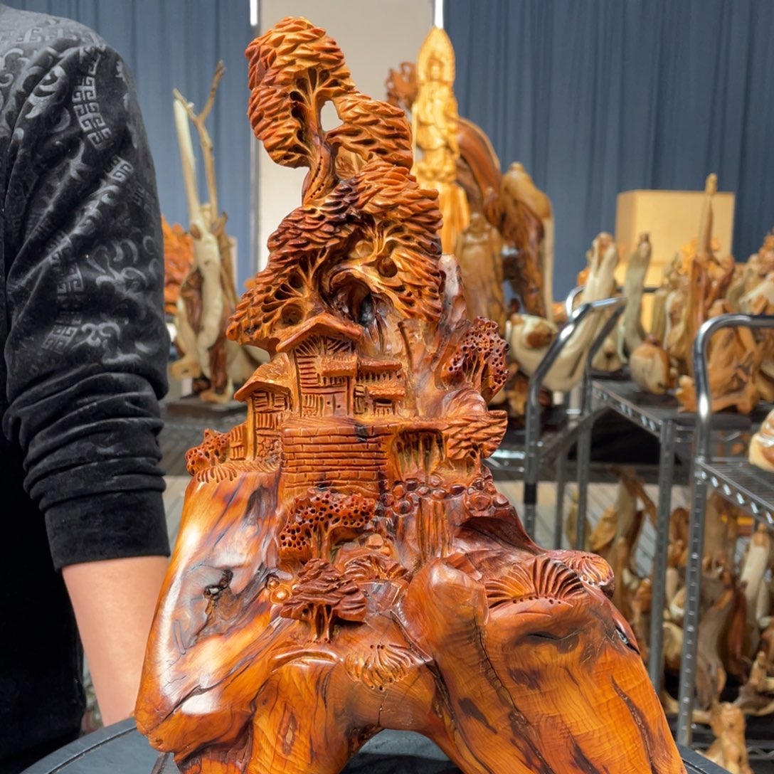 柏木（崖柏）随型摆件