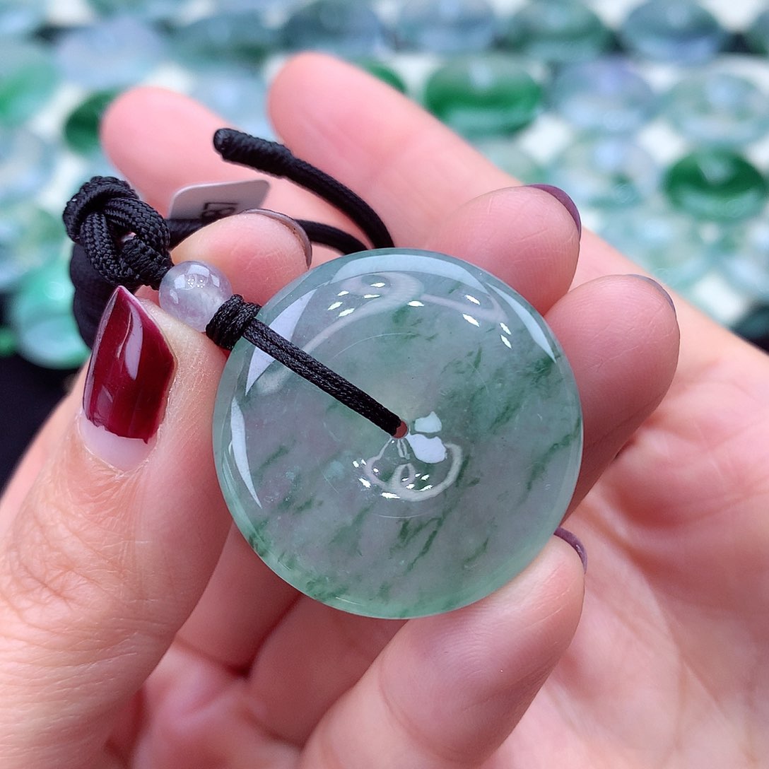 颈饰未镶嵌翡翠编号18-尺寸29/6.5