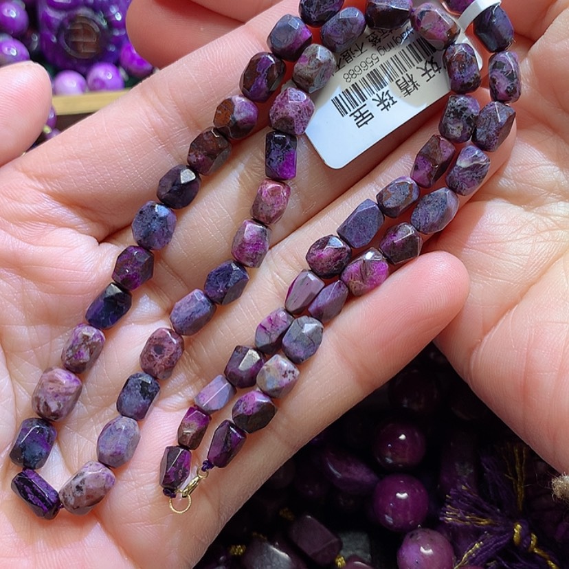 【闪购商品】苏纪石（舒俱来）项链18K金镶嵌