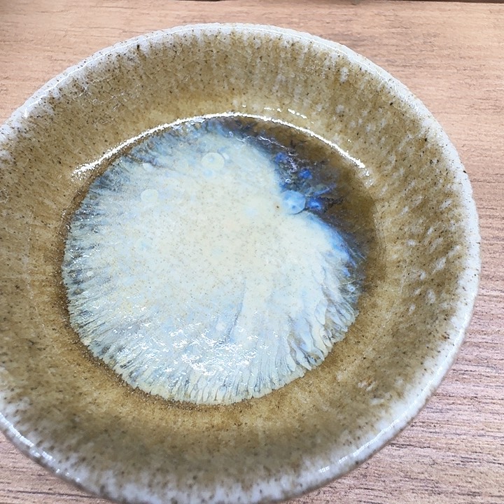 建水紫陶白泥柴烧杯?