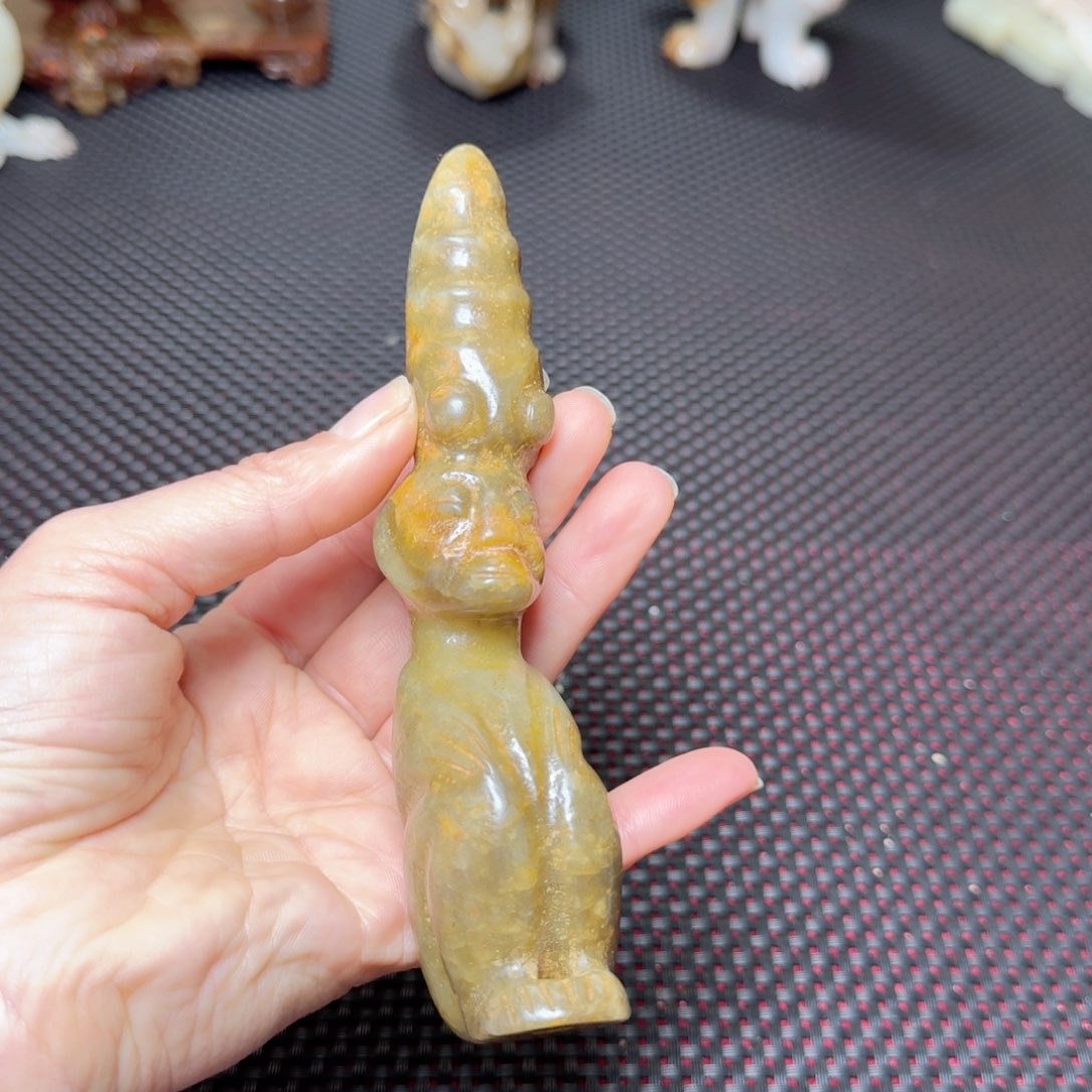 和田玉把件未镶嵌