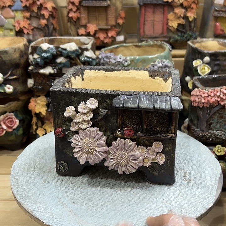 青藤多肉花盆百搭