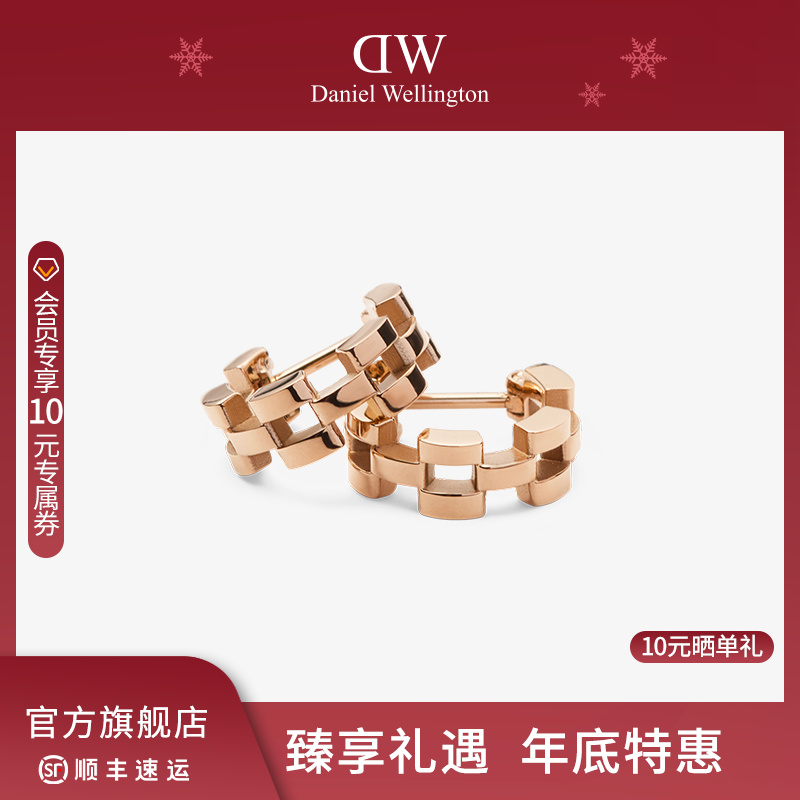 【年终臻享】DW耳环女款 链条系列轻奢高级感链条耳钉首饰小众设计