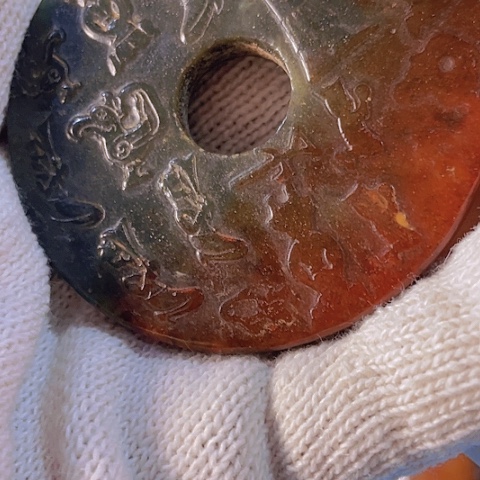 和田玉（糖玉）挂件未镶嵌