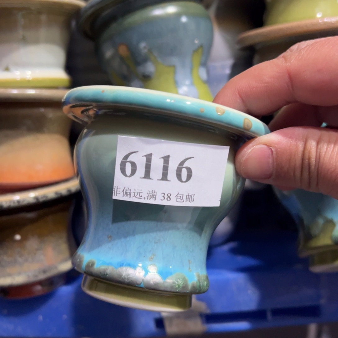 陶瓷景德镇手工花盆