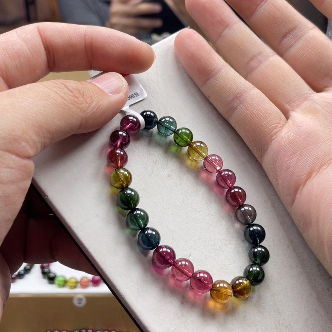 碧玺手串未镶嵌8mm.mmmmmmmmm