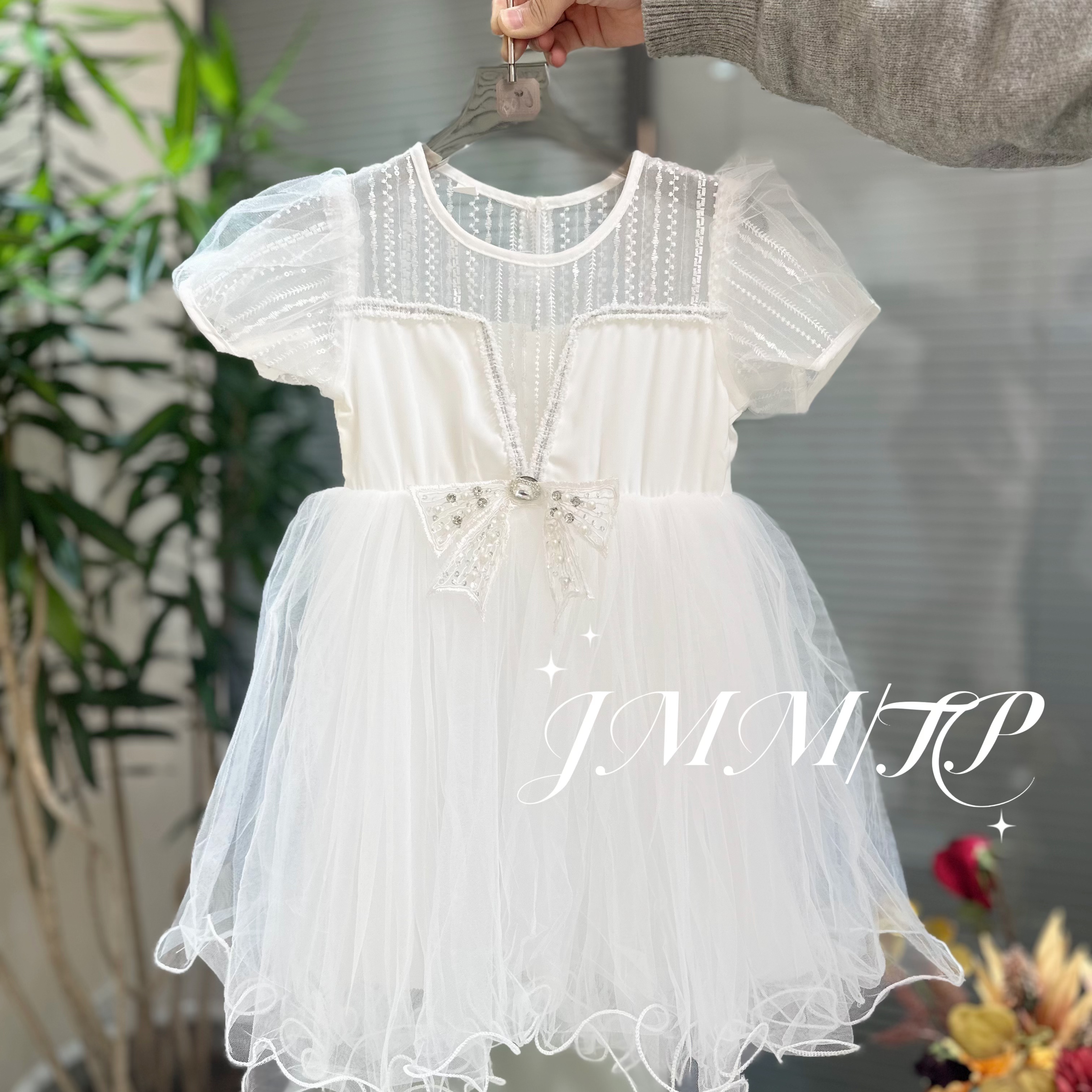 G017 女童蓬蓬裙夏季新款公主裙洋气网纱舞蹈礼服