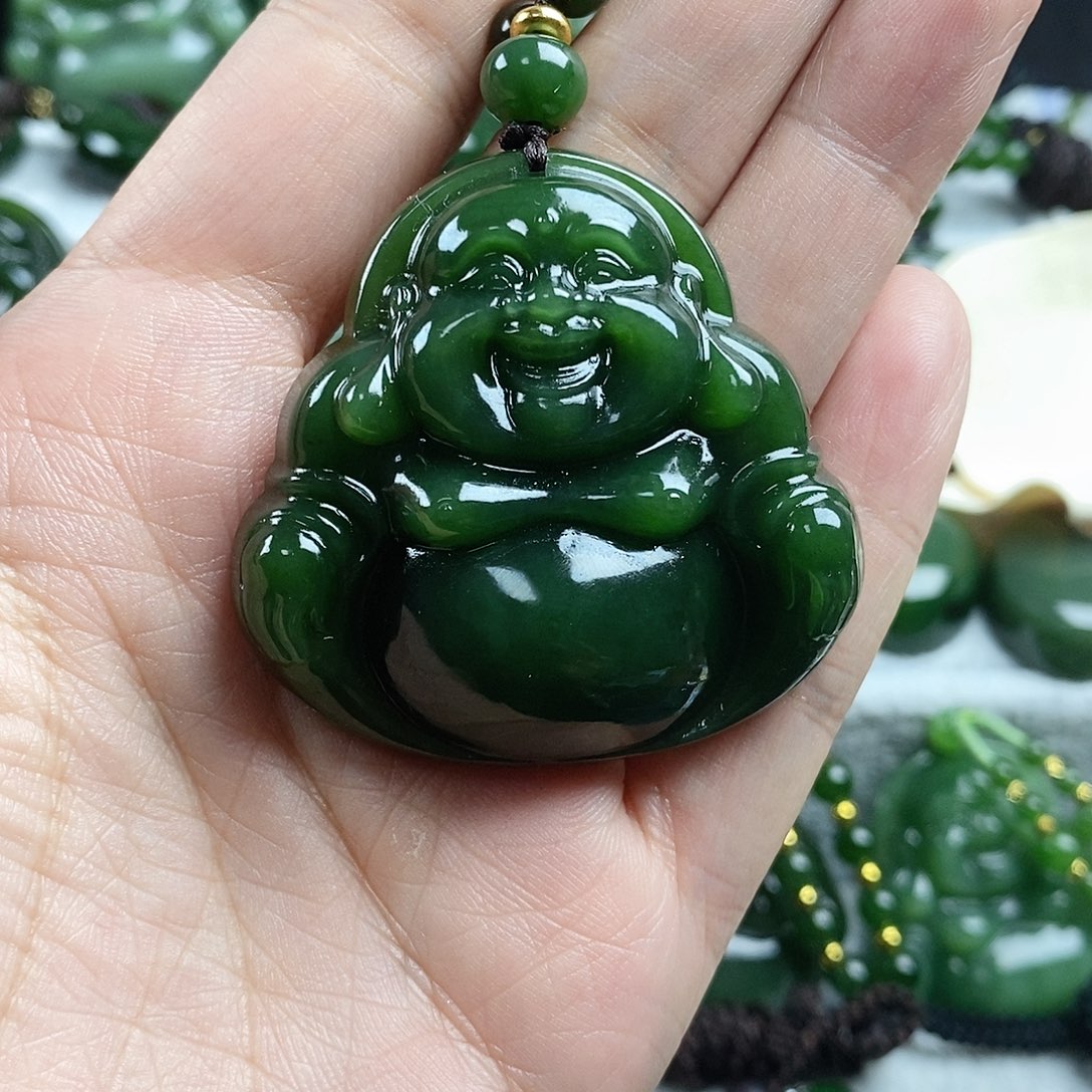 和田玉（碧玉）未镶嵌颈饰