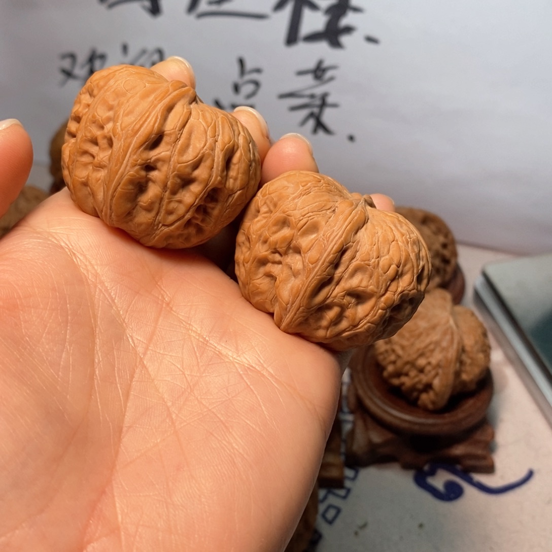 囍****吊坠文玩核桃元宝