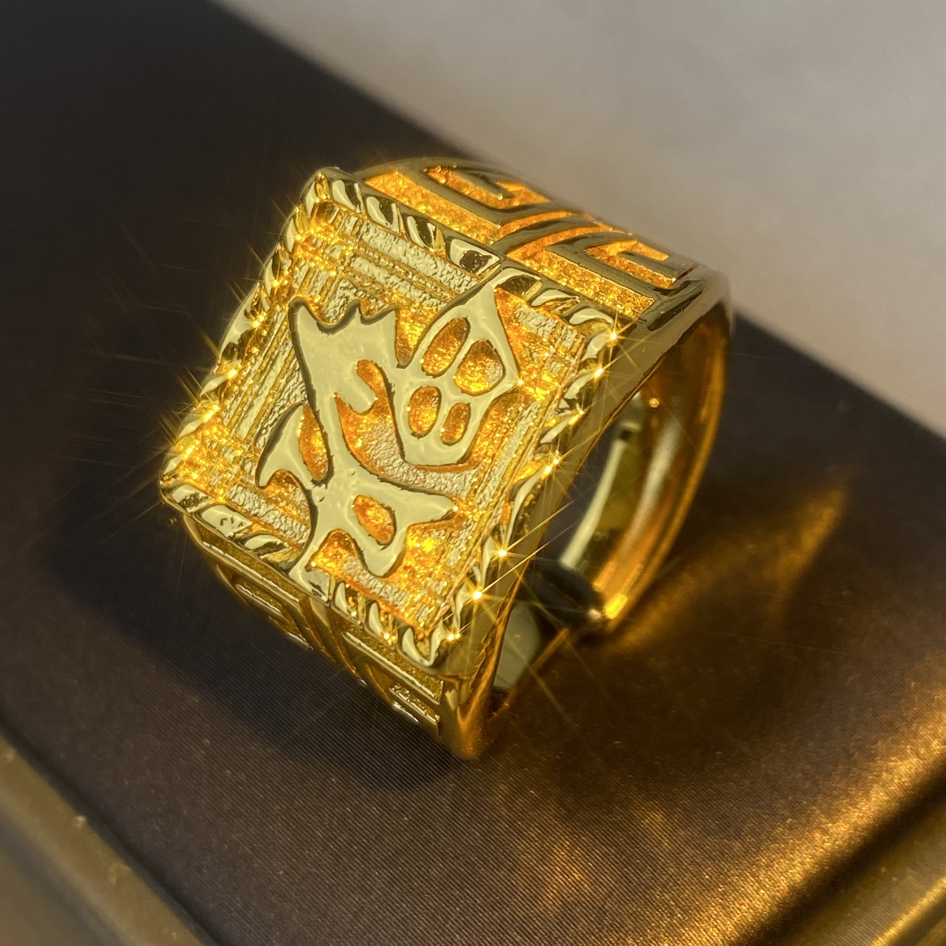  6221【戒指】轻奢精品金色女士戒指