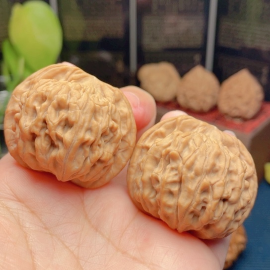 文玩核桃吊坠40全品天地二爷帽