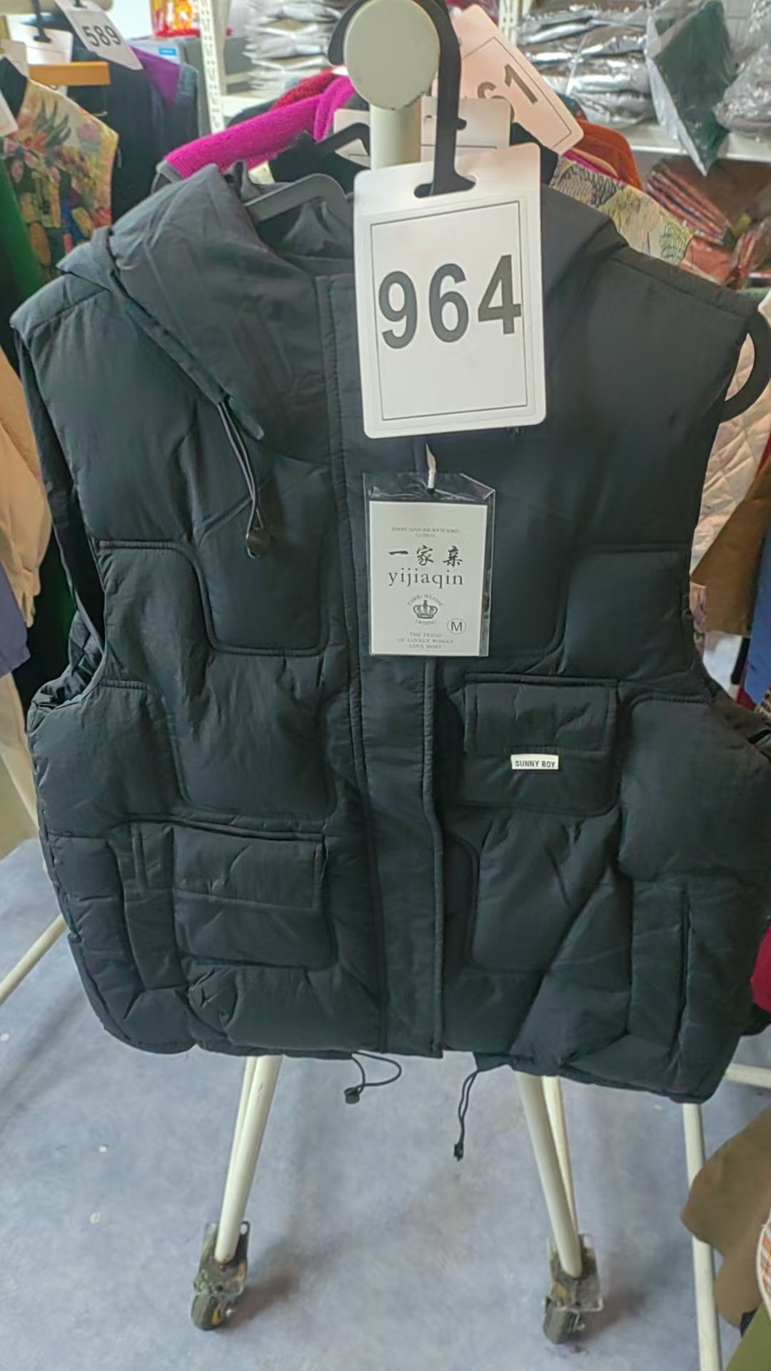 964-中老年女装常规款宽松型短款