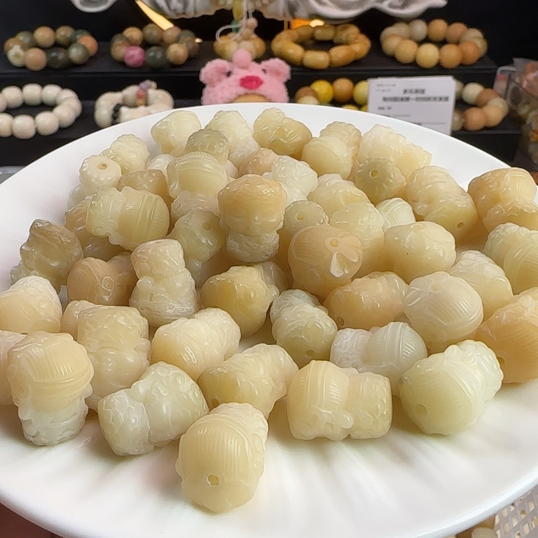 手串菩提根/象牙果卡18/20度母10颗