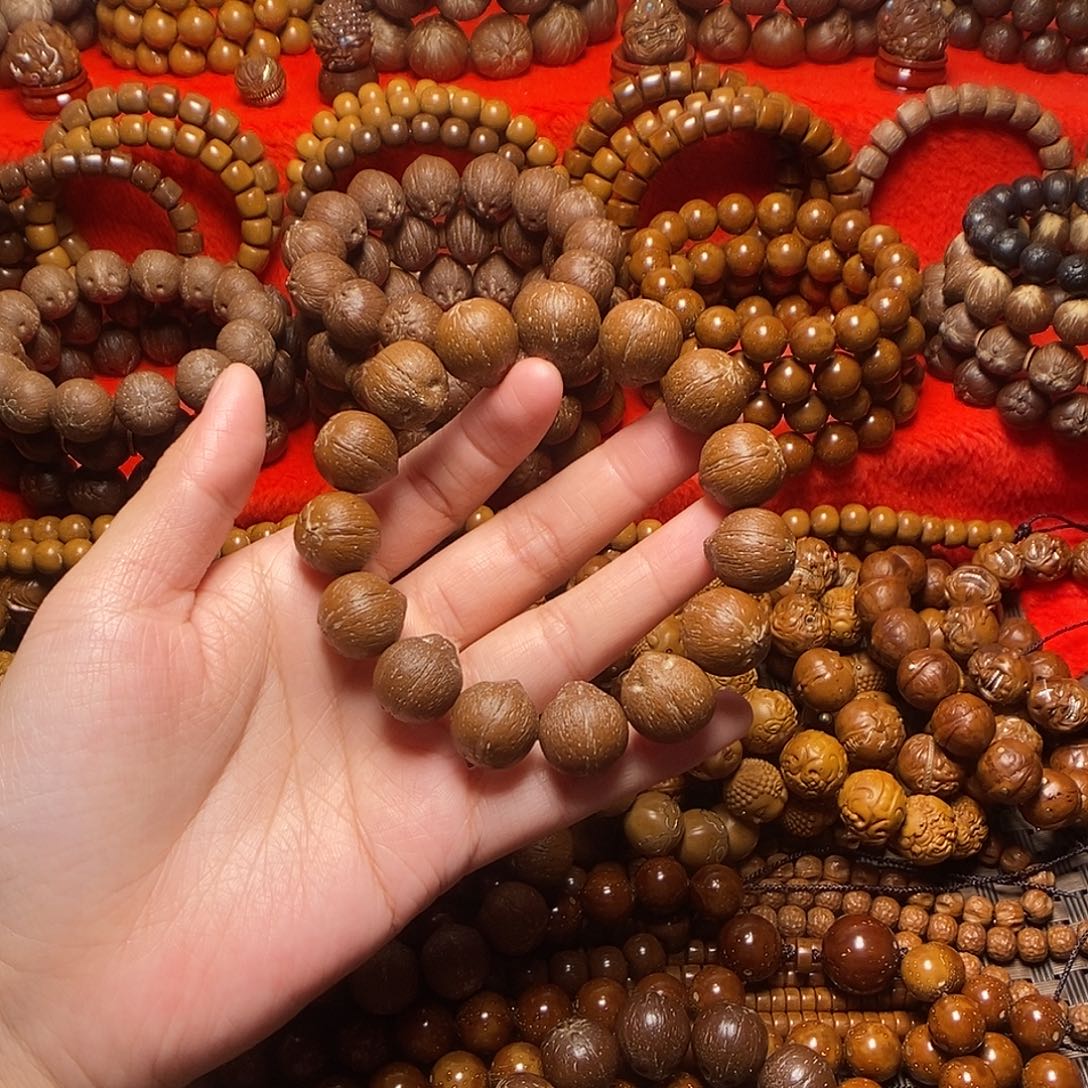 紫金鼠手串飞***鱼文玩紫金鼠