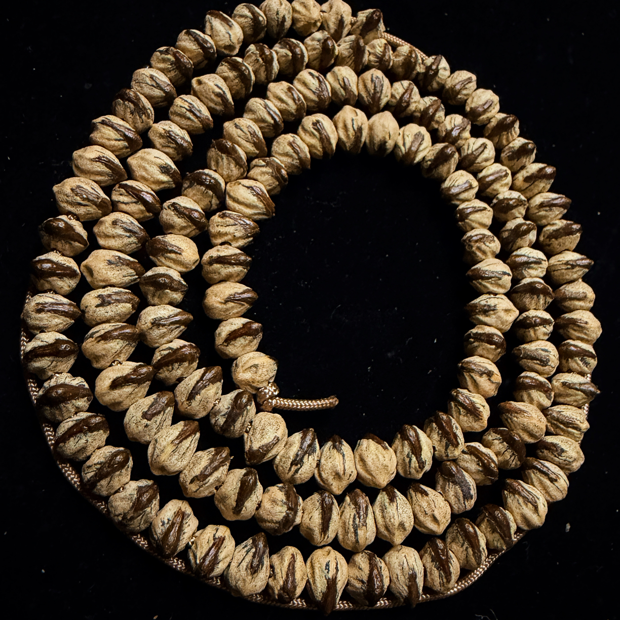 「玄月」热振红芽横打原桩高油高密老藏传风柏香籽百香籽可玩玉化