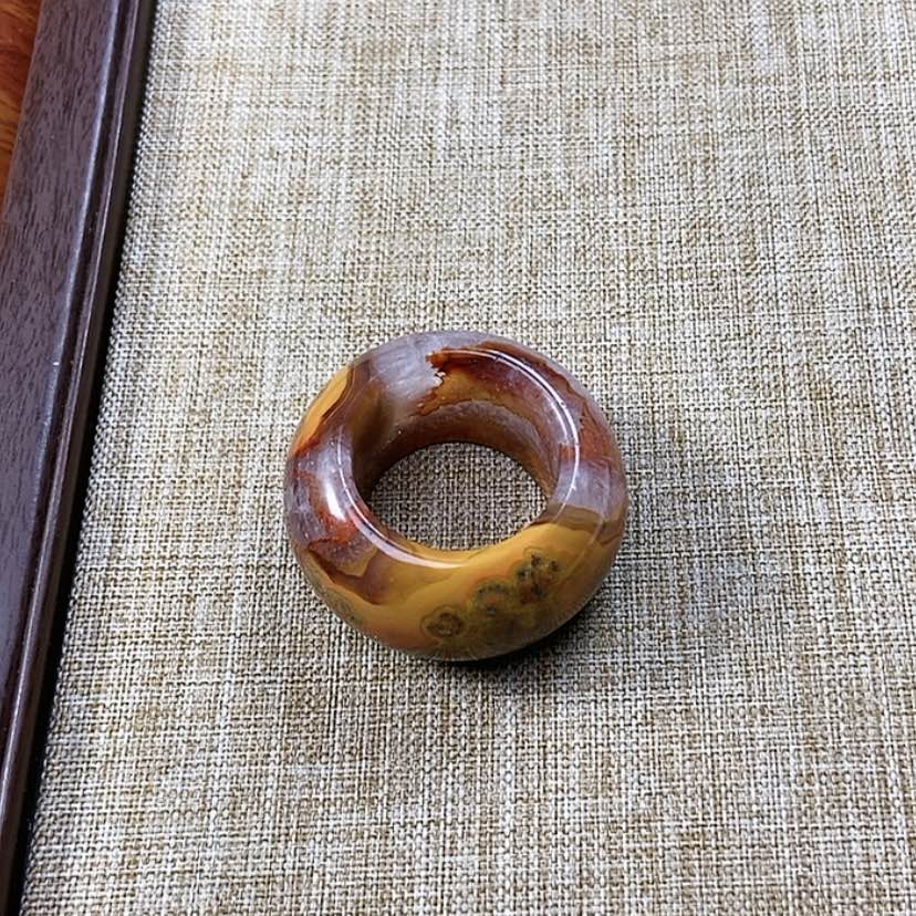 【闪购商品】玛瑙/玉髓戒指未镶嵌帅****根