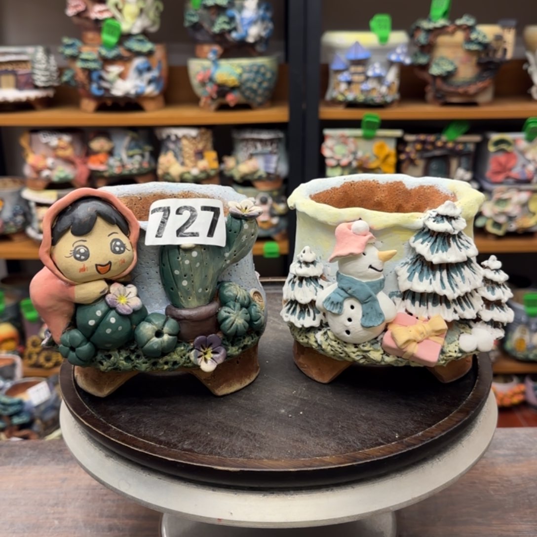 【闪购商品】陶瓷粗陶手捏