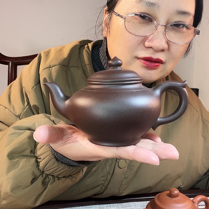 紫泥茶壶作品欣赏