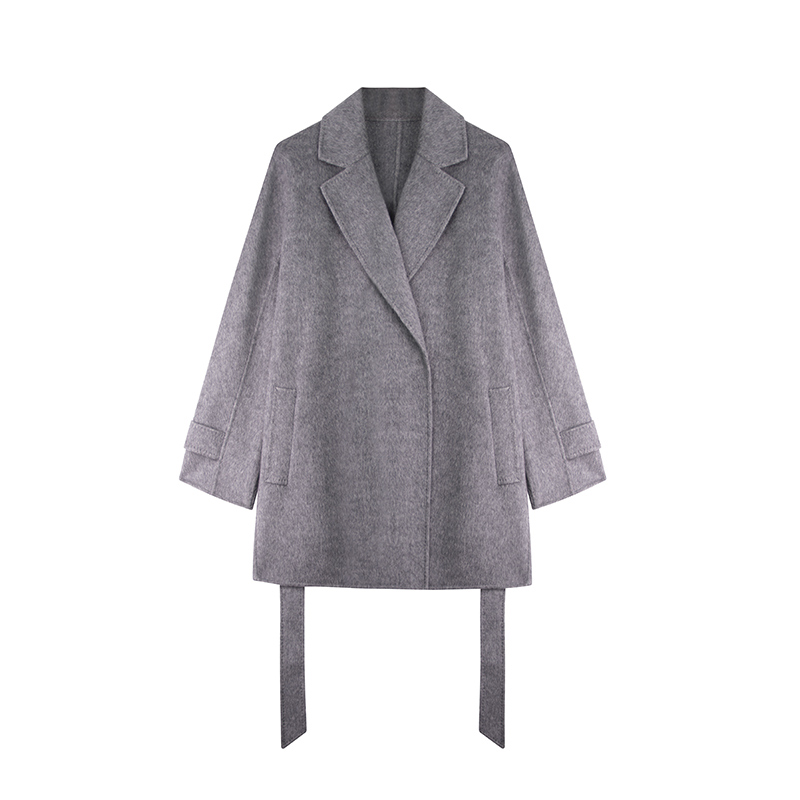 气质轻奢高级百搭宽松时尚休闲毛呢秋冬外套大衣8352D025