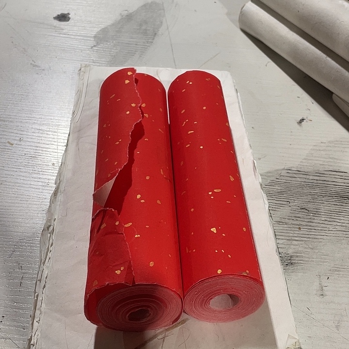 开播福利款红色长卷➕龙须草