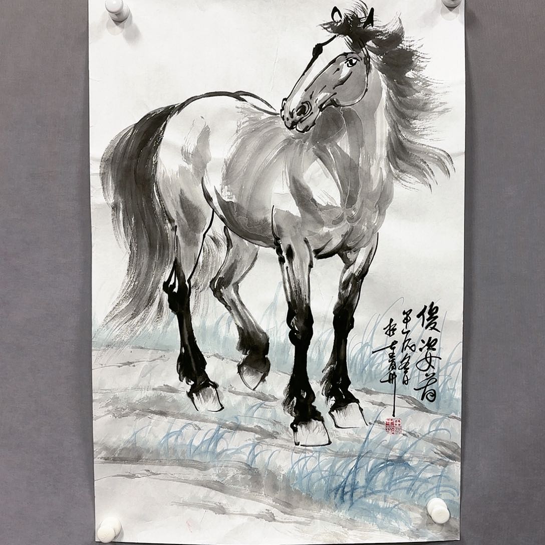 国画国画纯手绘作品请放心去藏