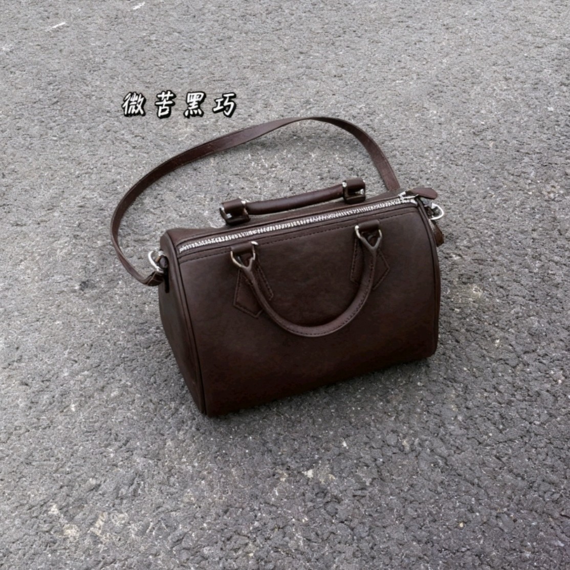 【予你甄选】2025新款波士顿枕头牛皮包时尚百搭复古风女包手拎斜挎