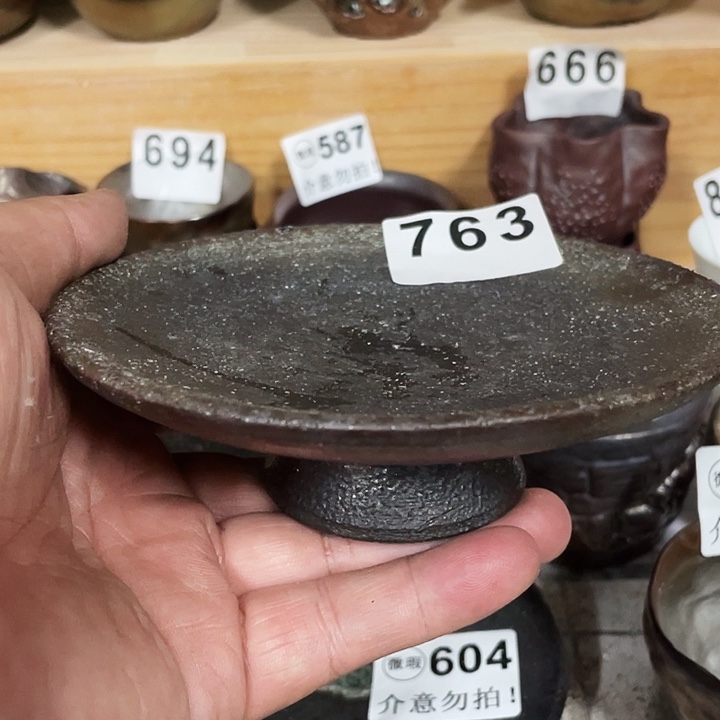 摆件柴烧纯手工763