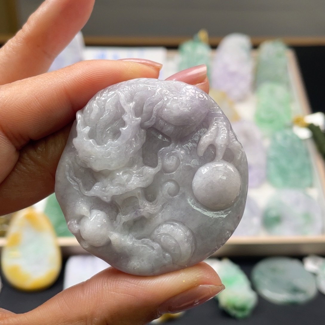 翡翠吊坠(不含链)未镶嵌