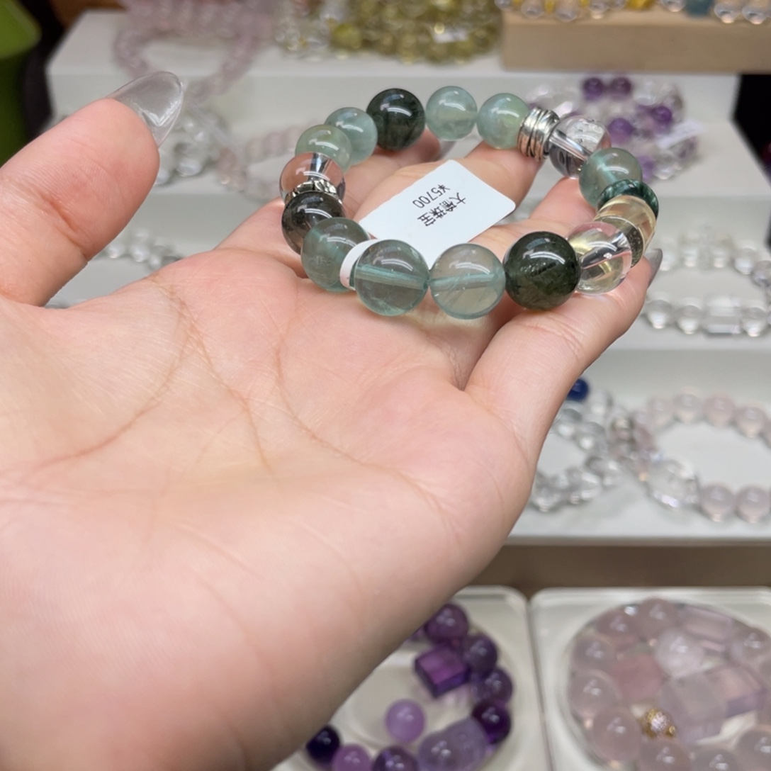 水晶手链未镶嵌设计款