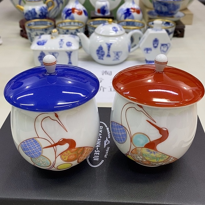 摆件口径深川瓷器