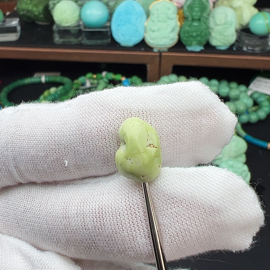 绿松石未镶嵌绿松石主播璐璐