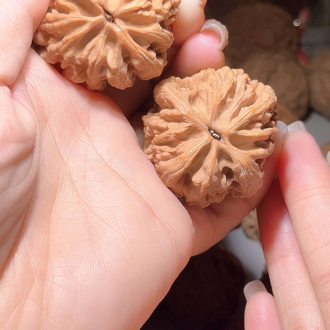 桃核把件是*人大沽石43文玩